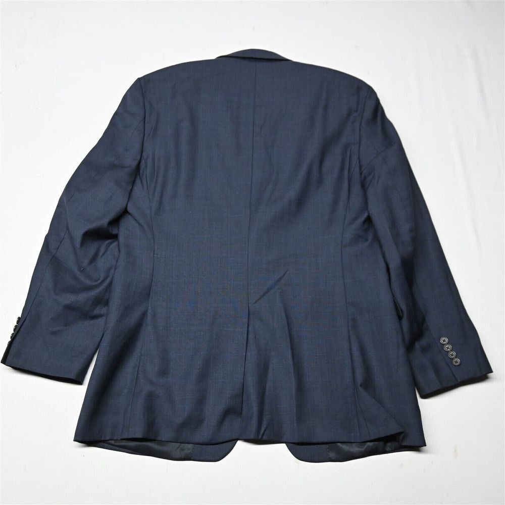 Lauren Ralph Lauren 46L 38x32 Navy Glenn Check Wool Sports Jacket Pants Suit - Picture 7 of 12